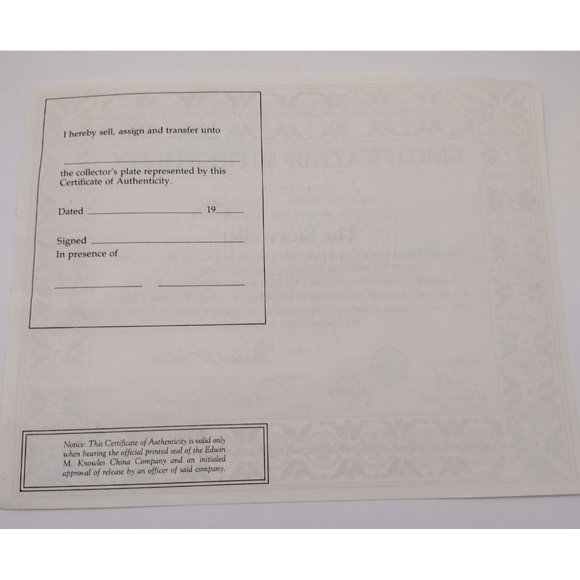 Norman Rockwell 1983 Collector Plate "The Storyteller" - Picture 4 of 11